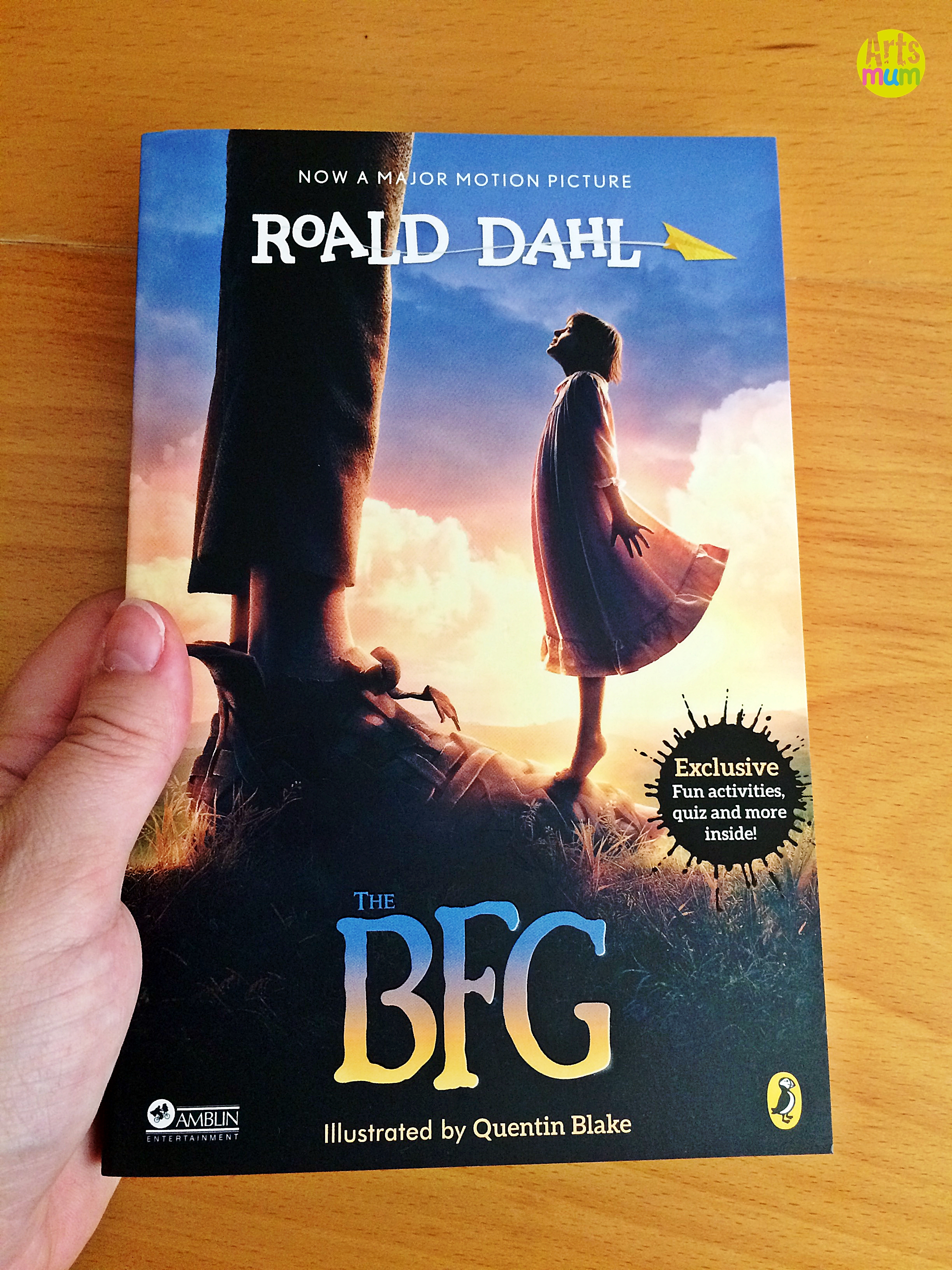 2016 The BFG Book Cover