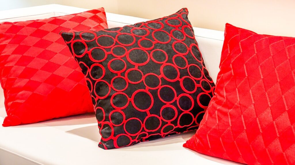 Stylish cushions that can give new life to old furniture.