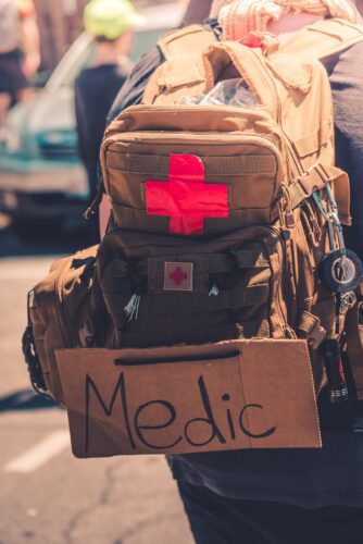 medic bag humanitarian help