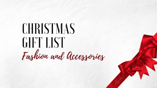 Christmas Fashion and Accessories List 2022