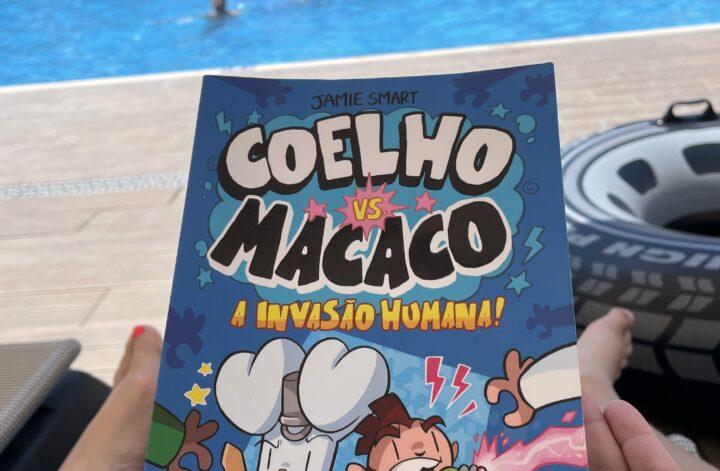 livro Coelho vs Macaco Invasão humana de jaime Smart