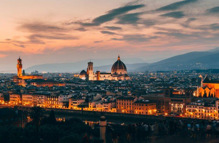 A photo of a city in Italy.