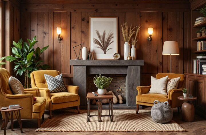 room vintage plants