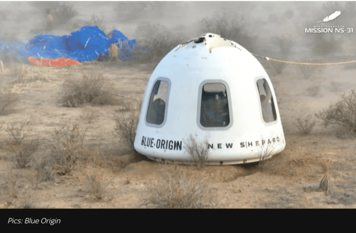 Blue origin all female crew