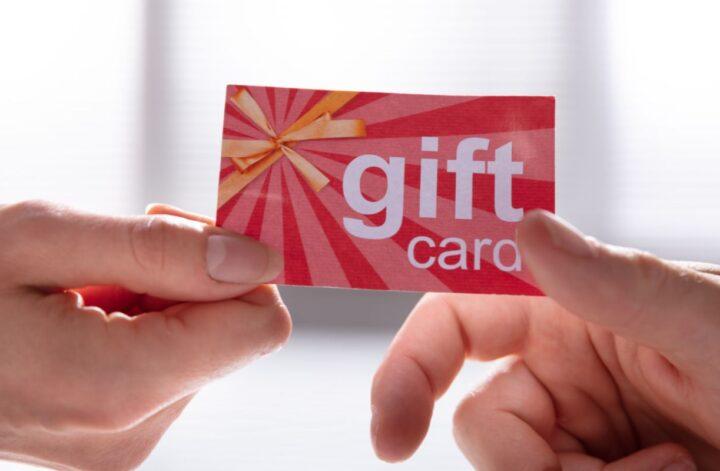 hands gift card