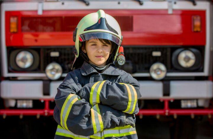 Kid Firefighter Outfit