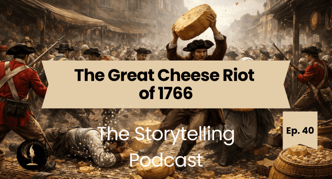 The Storytelling Podcast - Ep40 - The Great Cheese Riot of 1766