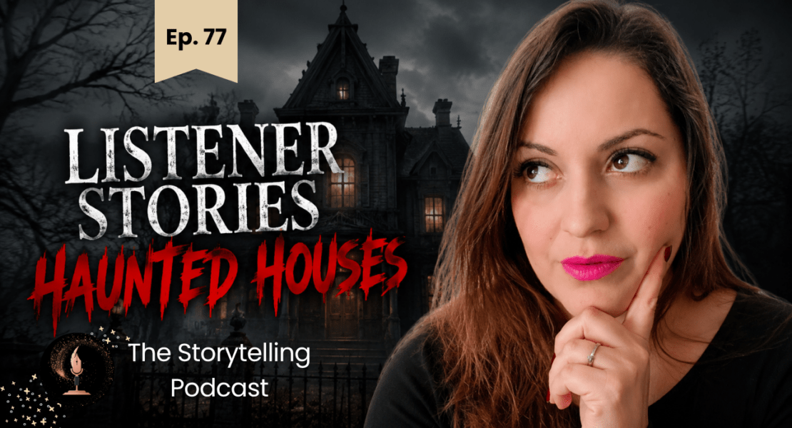 Real listeners sharing haunted house stories from around the world on a storytelling podcast.