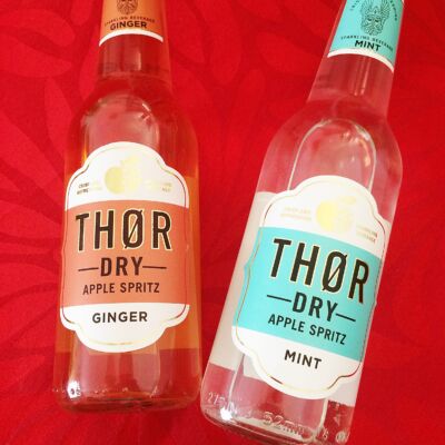 Thor Drinks Apple spritz - Mint and Ginger. Absolutely delicious. See the recipes below. Thor Drinks
