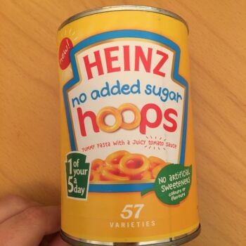 Heinz Hoops (No Added Sugar)