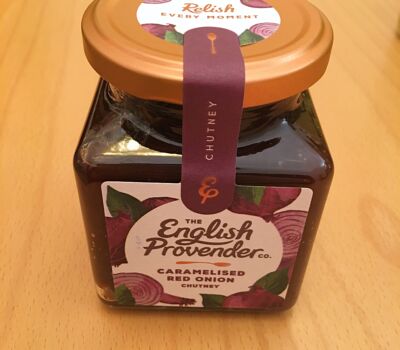 English Provender Caramelised Red Onion Chutney.
