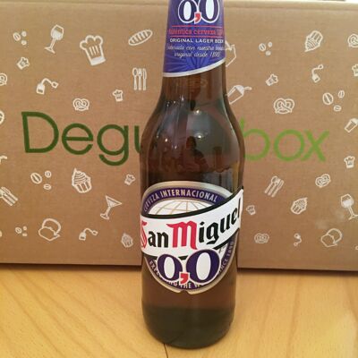 San Miguel non alcoholic beer San Miguel non alcoholic beer